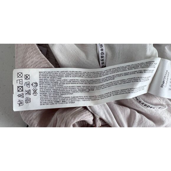 Some Days Lovin Women's Blush Pink Romper Adjustable Spaghetti Straps Size S - Picture 5 of 10